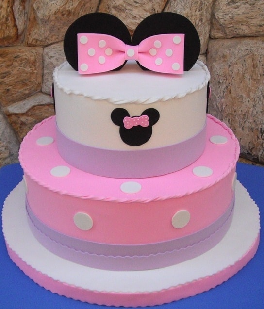 bolo decorado minnie redondo bolo decorado minnie redondo