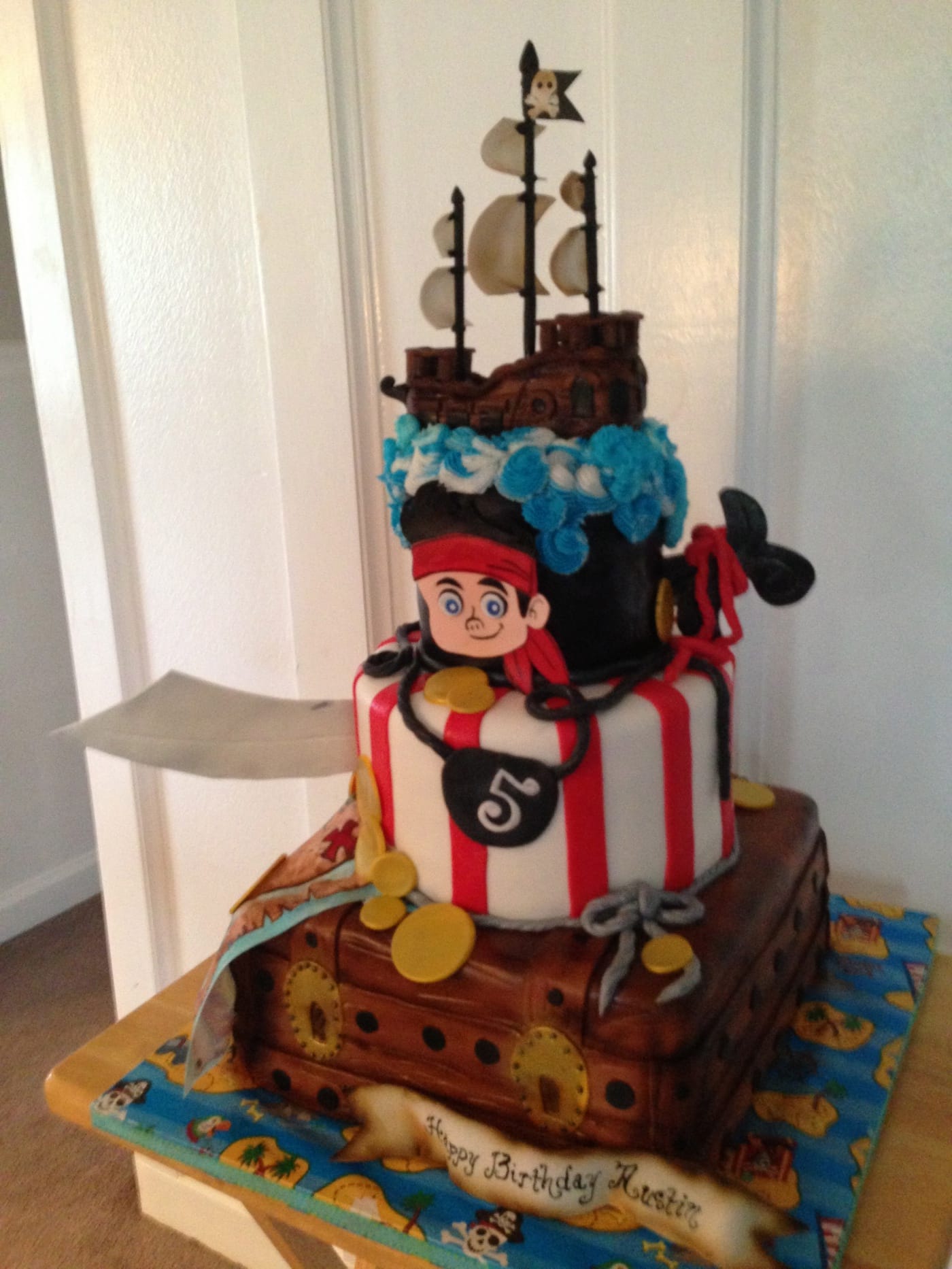 Bolos Decorados do Jake e os Piratas