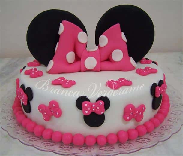 bolo minie rosa bolo minie rosa