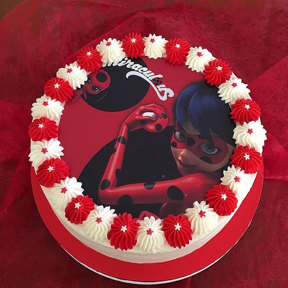 Bolos Decorados Miraculous As Aventuras de Ladybug Enfeite De Zíper ~ Bolos Decorados Miraculous As Aventuras de Ladybug