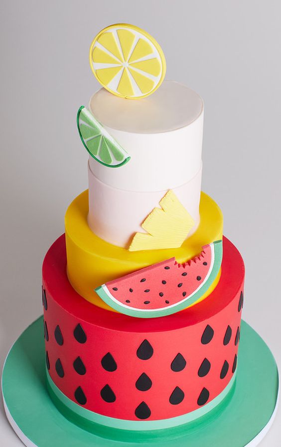 Tutti Frutti Cupcake Cake Design Tutti Frutti Cupcake Cake Design