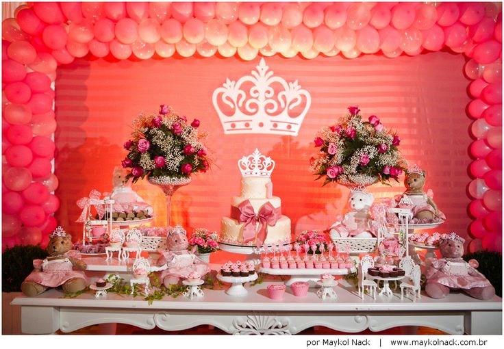 Decoraç u00e3o de Festa 1 u00ba Aniversário # Decoração Princesa Aniversario Decoraç u00e3o de Festa 1 u00ba Aniversário # Decoração Princesa Aniversario