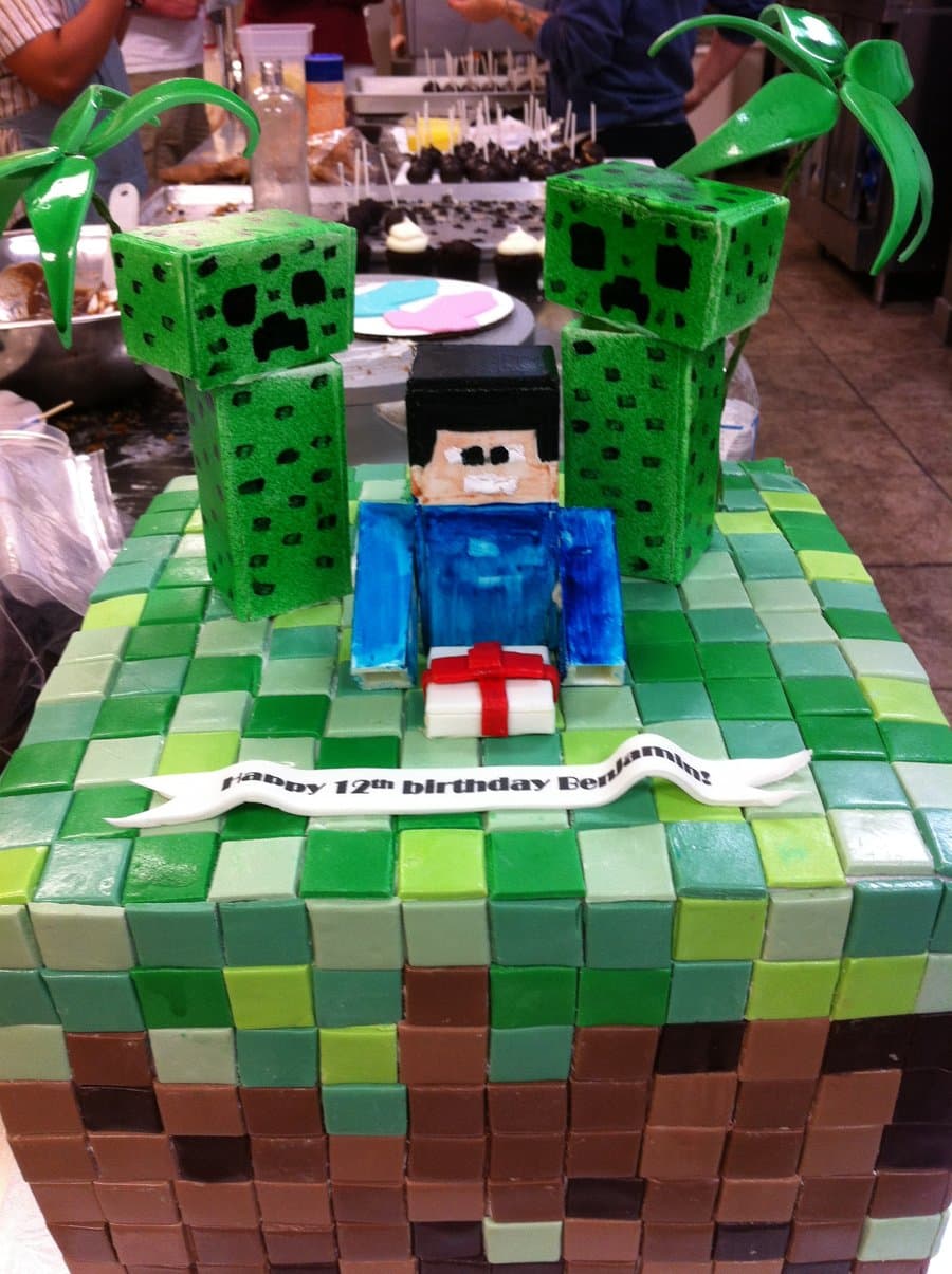 Bolos Decorados Minecraft Bolos Decorados Minecraft